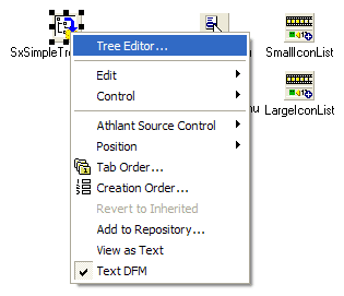 Simple Tree Component Editor